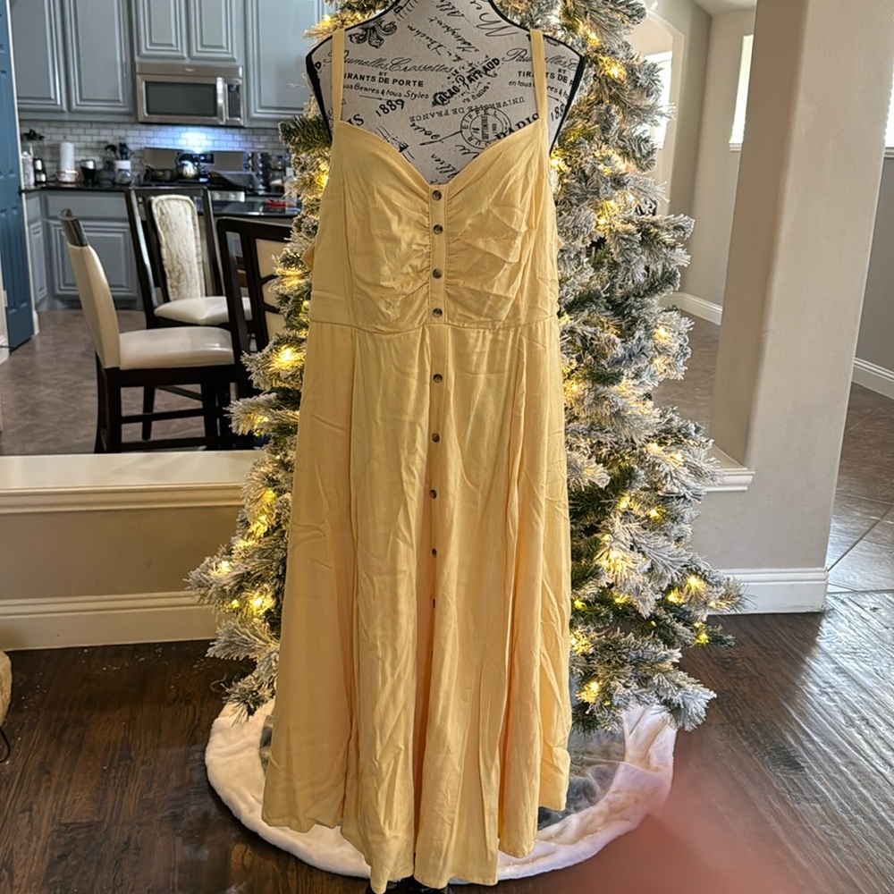 Yellow sundress